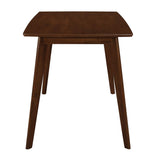 Kersey Chestnut Dining Table with Angled Legs from Coaster - Luna Furniture