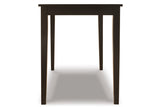 Kimonte Dark Brown Dining Table from Ashley - Luna Furniture
