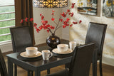 Kimonte Dark Brown Dining Table from Ashley - Luna Furniture