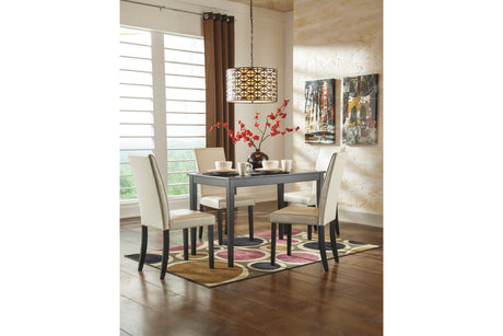 Kimonte Dark Brown Dining Table from Ashley - Luna Furniture