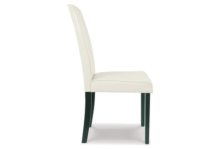 Kimonte Ivory Dining Chair, Set of 2 from Ashley - Luna Furniture