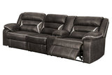 Kincord Midnight 2-Piece Power Reclining Sectional from Ashley - Luna Furniture