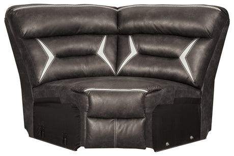 Kincord Midnight Wedge from Ashley - Luna Furniture