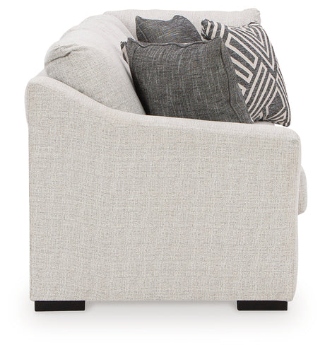 Koralynn Stone Left-Arm Facing Sofa with Corner Wedge from Ashley - Luna Furniture