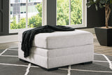 Koralynn Stone Oversized Accent Ottoman from Ashley - Luna Furniture