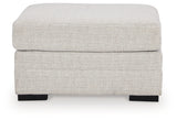 Koralynn Stone Oversized Accent Ottoman from Ashley - Luna Furniture