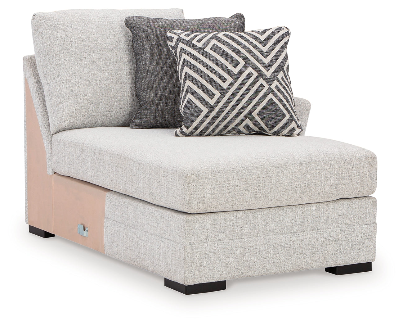 Koralynn Stone Right-Arm Facing Corner Chaise from Ashley Furniture - Luna Furniture