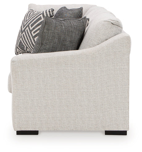 Koralynn Stone Right-Arm Facing Sofa with Corner Wedge from Ashley - Luna Furniture