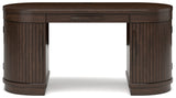 Korestone Warm Brown 63" Home Office Desk from Ashley - Luna Furniture
