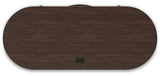 Korestone Warm Brown 63" Home Office Desk from Ashley - Luna Furniture