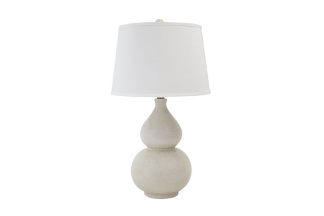 Saffi Cream Table Lamp -  - Luna Furniture