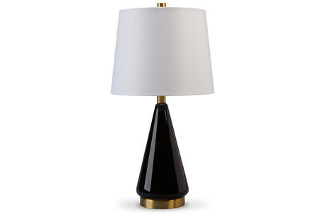Ackson Black/Brass Finish Table Lamp