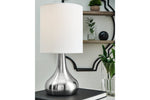 Camdale Silver Finish Table Lamp