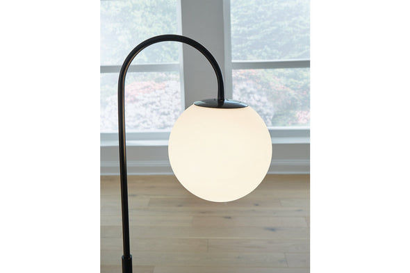 Walkford Black Floor Lamp