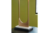 Malana Brass Finish Table Lamp -  - Luna Furniture