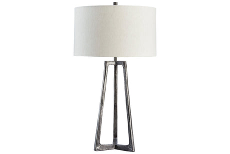 Wynlett Antique Pewter Finish Accent Lamp