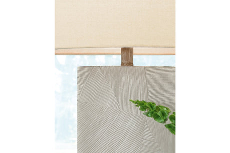 Bradard Brown Table Lamp from Ashley - Luna Furniture