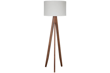 Dallson Brown Floor Lamp from Ashley - Luna Furniture