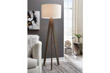 Dallson Gray/Brown Floor Lamp