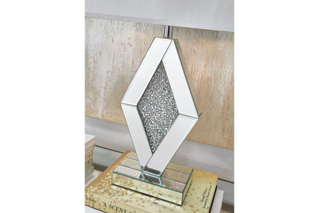 Prunella Silver Finish Table Lamp from Ashley - Luna Furniture