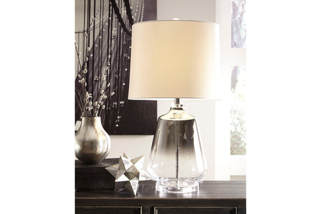 Jaslyn Silver Finish Table Lamp -  - Luna Furniture