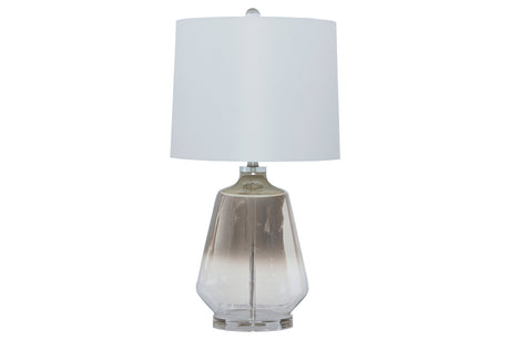 Jaslyn Silver Finish Table Lamp -  - Luna Furniture