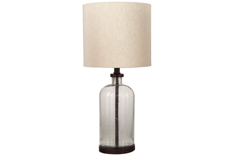 Bandile Clear/Bronze Finish Table Lamp from Ashley - Luna Furniture
