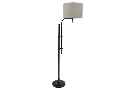 Anemoon Black Floor Lamp from Ashley - Luna Furniture