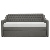 Labelle Gray Twin Daybed with Trundle from Homelegance - Luna Furniture