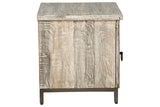 Laddford Whitewash Accent Cabinet from Ashley - Luna Furniture