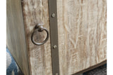 Laddford Whitewash Accent Cabinet from Ashley - Luna Furniture
