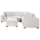 Lakeview Ivory Upholstered 5-Piece Modular Sectional Sofa from Coaster - Luna Furniture
