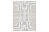 Lambworth Gray/Cream Large Rug from Ashley - Luna Furniture