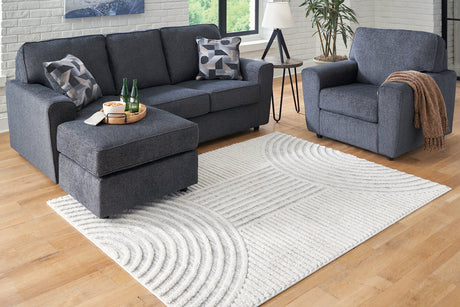 Lambworth Gray/Cream Medium Rug from Ashley - Luna Furniture