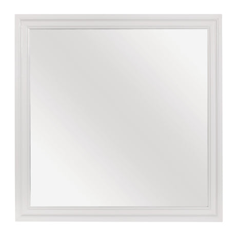 Lana White Mirror (Mirror Only) from Homelegance - Luna Furniture