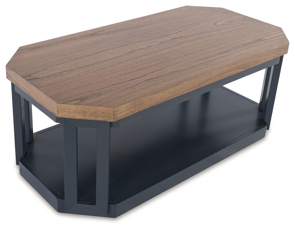 Landocken Brown/Blue Table from Ashley - Luna Furniture