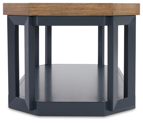 Landocken Brown/Blue Table from Ashley - Luna Furniture