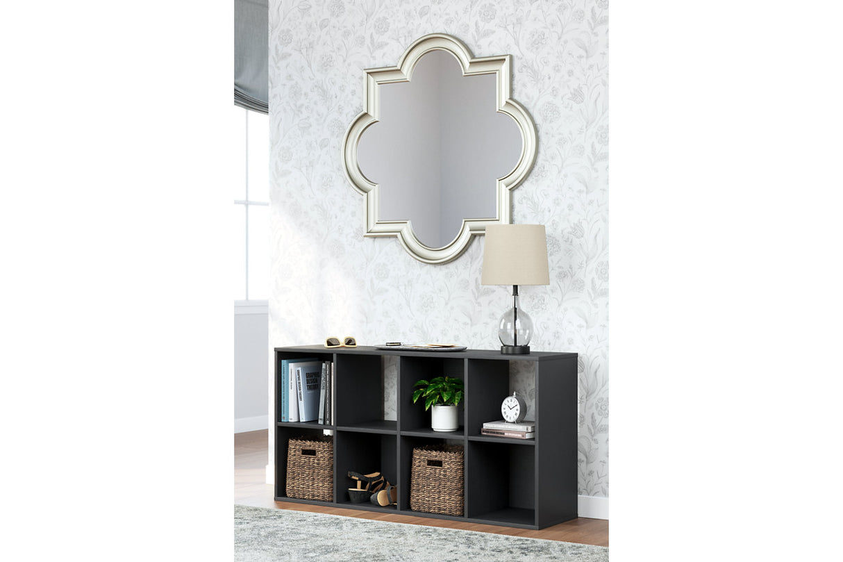 Langdrew Black Eight Cube Organizer from Ashley - Luna Furniture