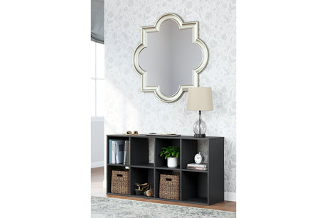 Langdrew Black Eight Cube Organizer from Ashley - Luna Furniture