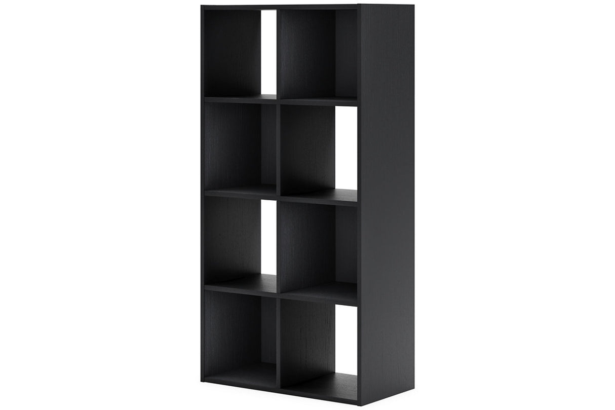 Langdrew Black Eight Cube Organizer from Ashley - Luna Furniture