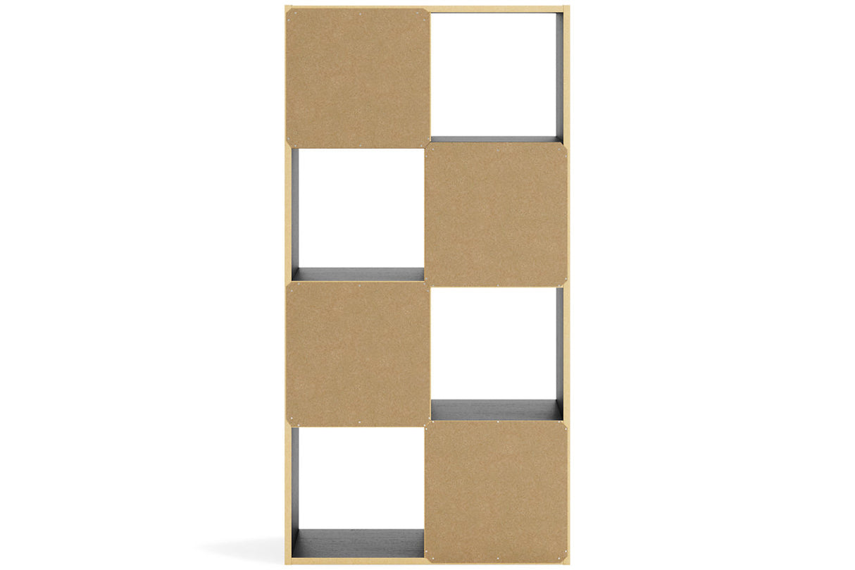 Langdrew Black Eight Cube Organizer from Ashley - Luna Furniture