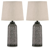 Lanson Antique Bronze Finish Table Lamp from Ashley - Luna Furniture