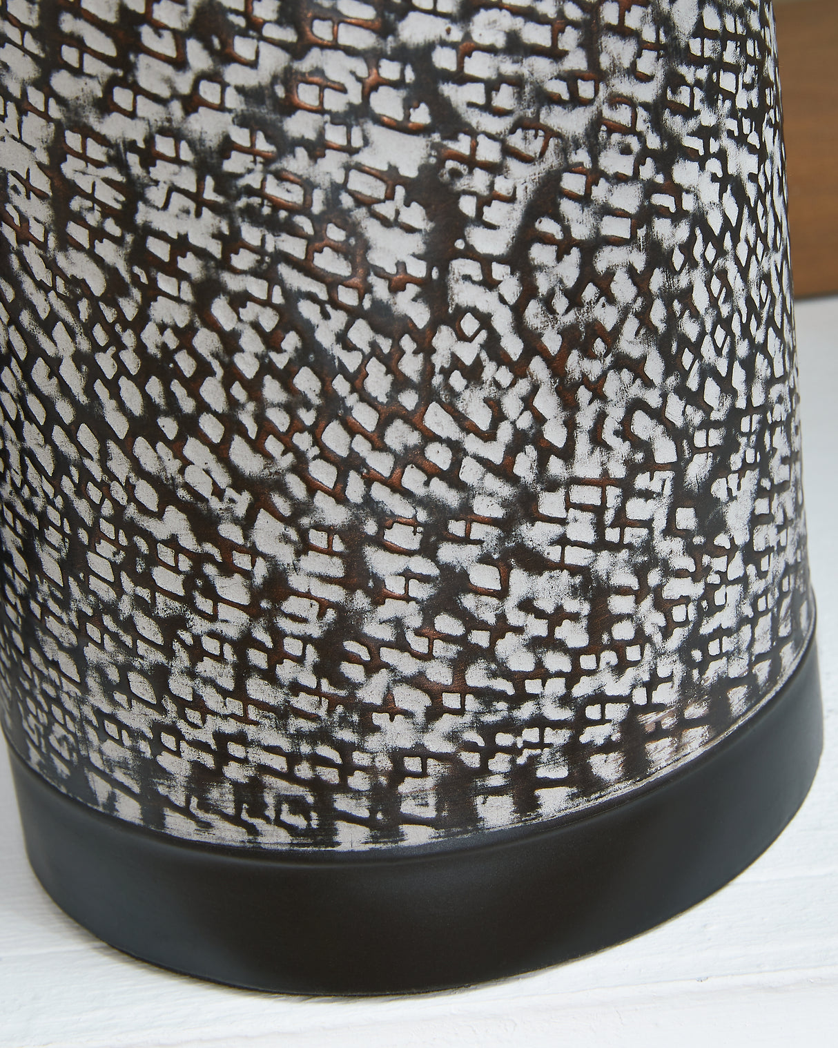 Lanson Antique Bronze Finish Table Lamp from Ashley - Luna Furniture