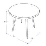 Lara Walnut Dining Table from Midinmod - Luna Furniture