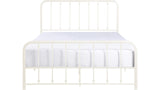 Larkspur White Queen Metal Platform Bed from Homelegance - Luna Furniture