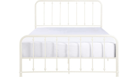 Larkspur White Twin Metal Platform Bed from Homelegance - Luna Furniture