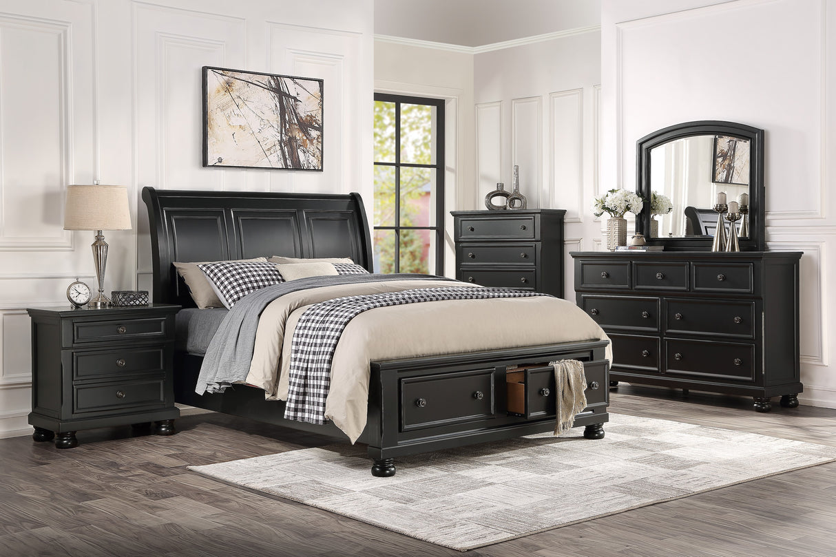 Laurelin Black Dresser from Homelegance - Luna Furniture
