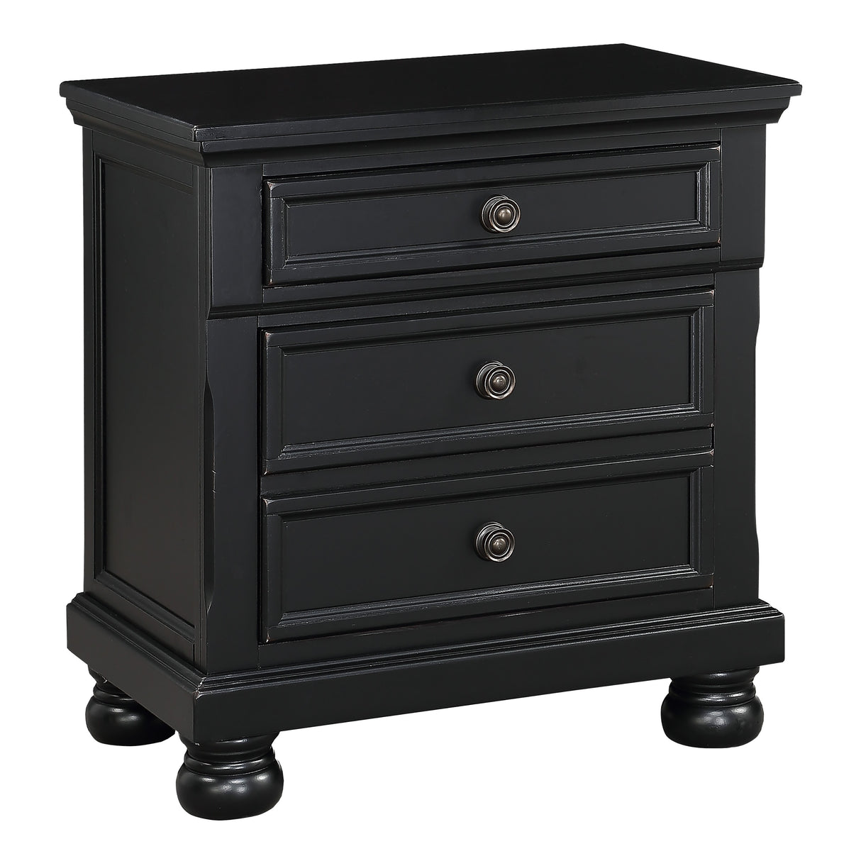 Laurelin Black Sleigh Storage Platform Bedroom Set from Homelegance - Luna Furniture