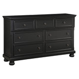 Laurelin Black Sleigh Storage Platform Bedroom Set from Homelegance - Luna Furniture