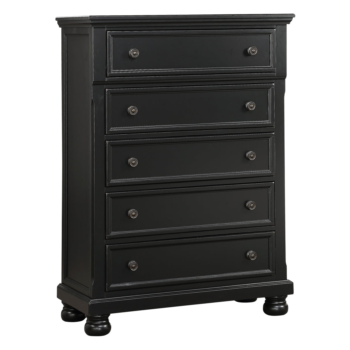 Laurelin Black Sleigh Storage Platform Bedroom Set from Homelegance - Luna Furniture